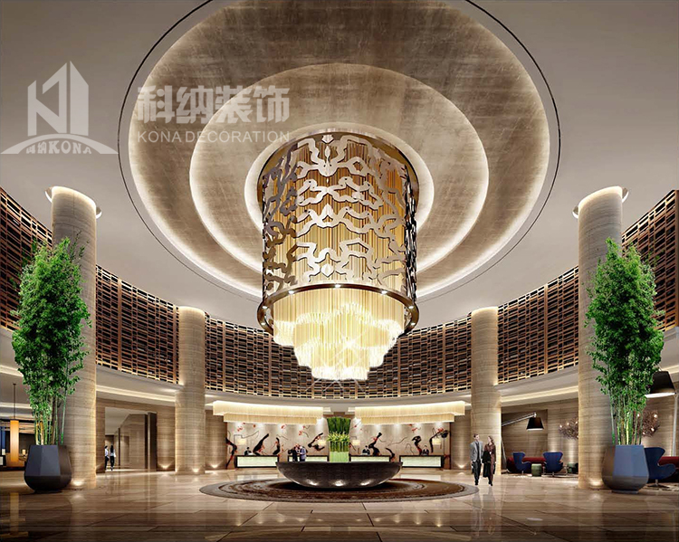 酒店大堂成效图
