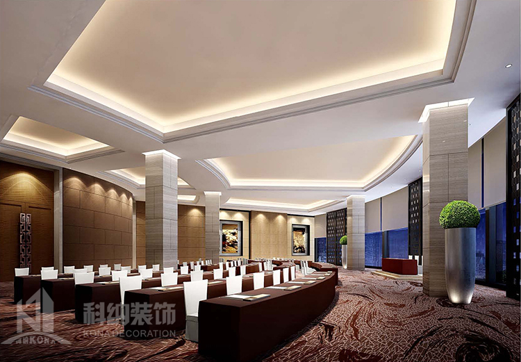 酒店会议厅成效图