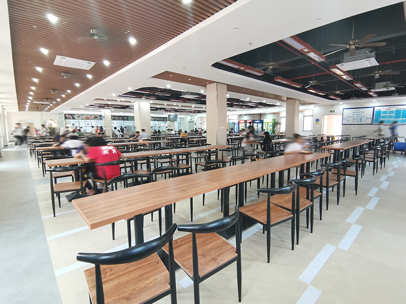昭通华贸学院白云校区食堂装建项目实景