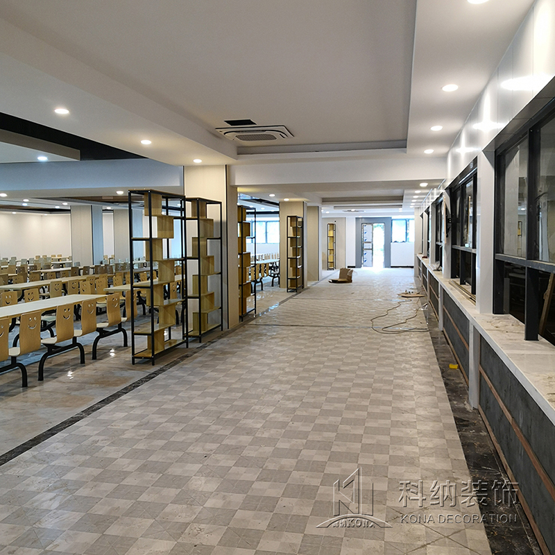 山南礼乐学堂饭堂装建项目实景