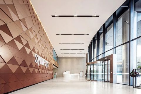 【分享】新科技行业办公楼装建设计鉴赏