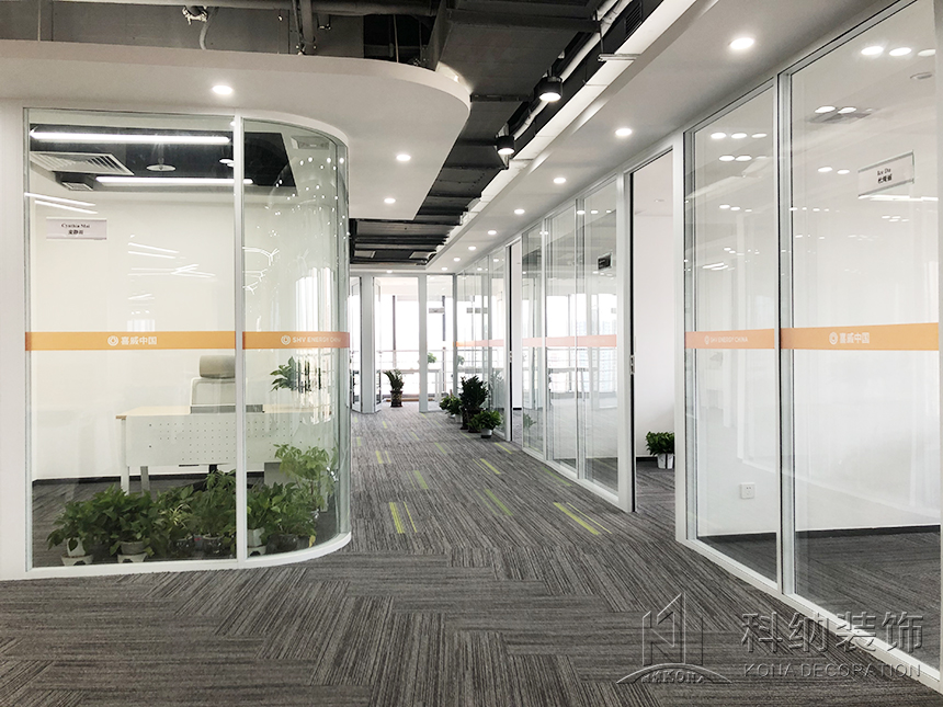 办公室装建实景图