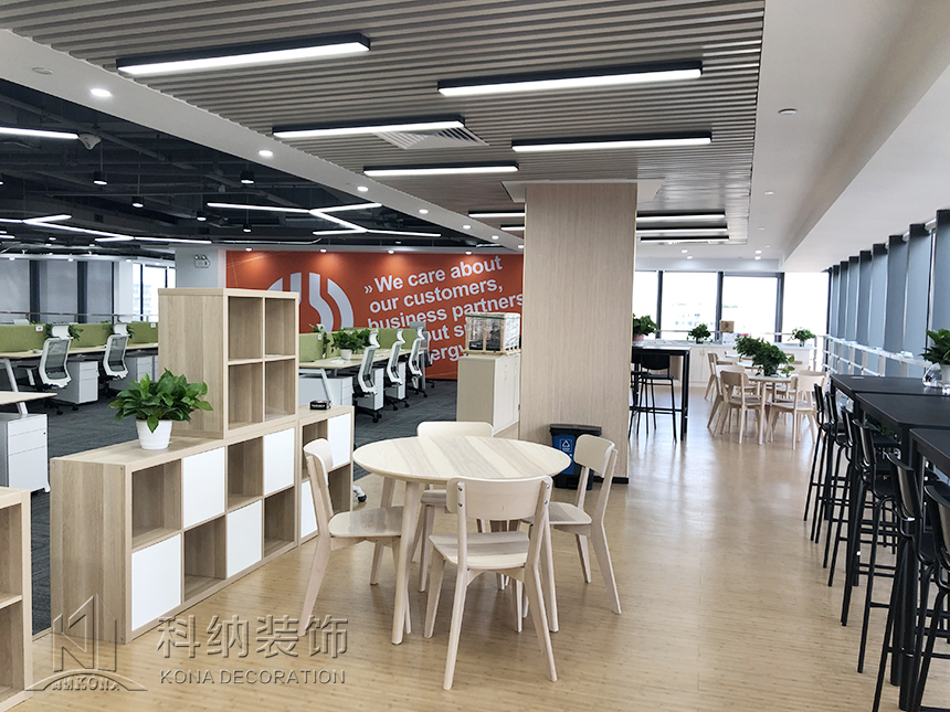 办公室休闲区装建实景图