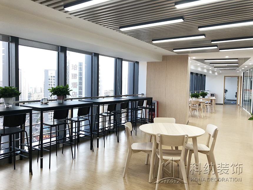 办公室休闲区装建实景图
