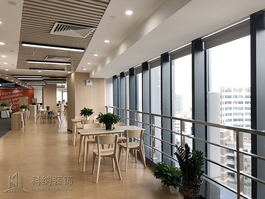 办公室休闲区装建实景图