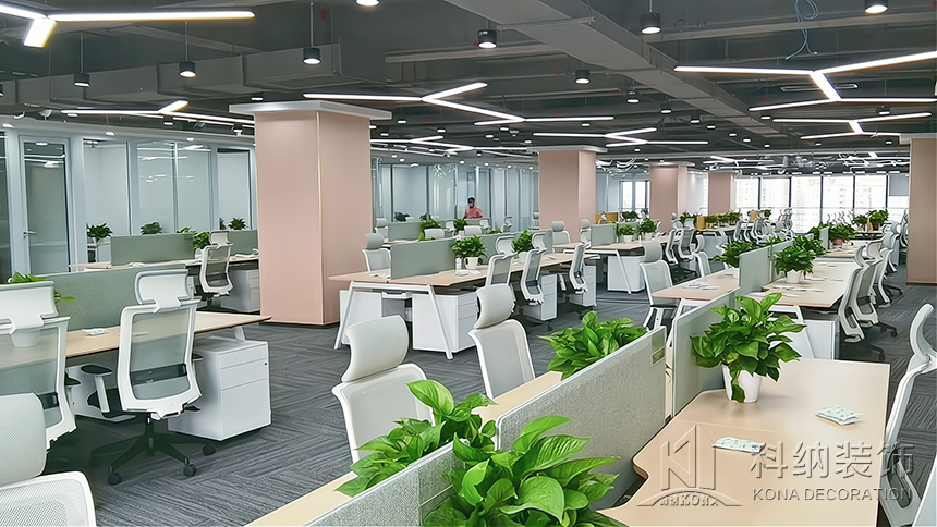 办公室装建实景图