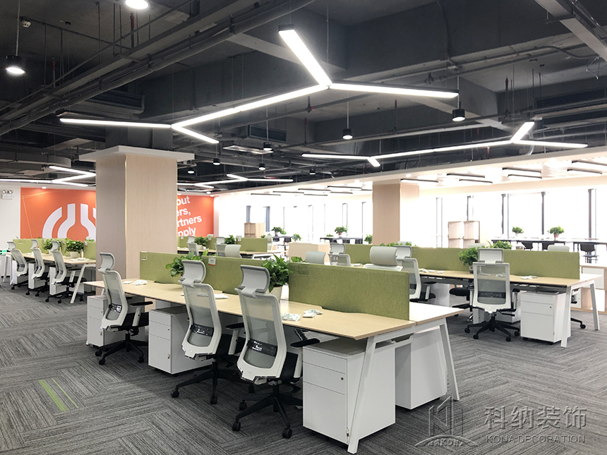 办公室装建实景图