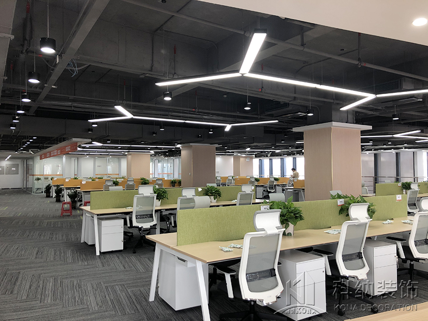 办公室装建实景图