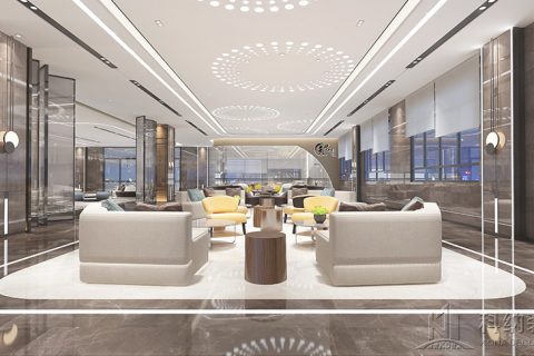 西安厂房办公楼装建设计项目成效图